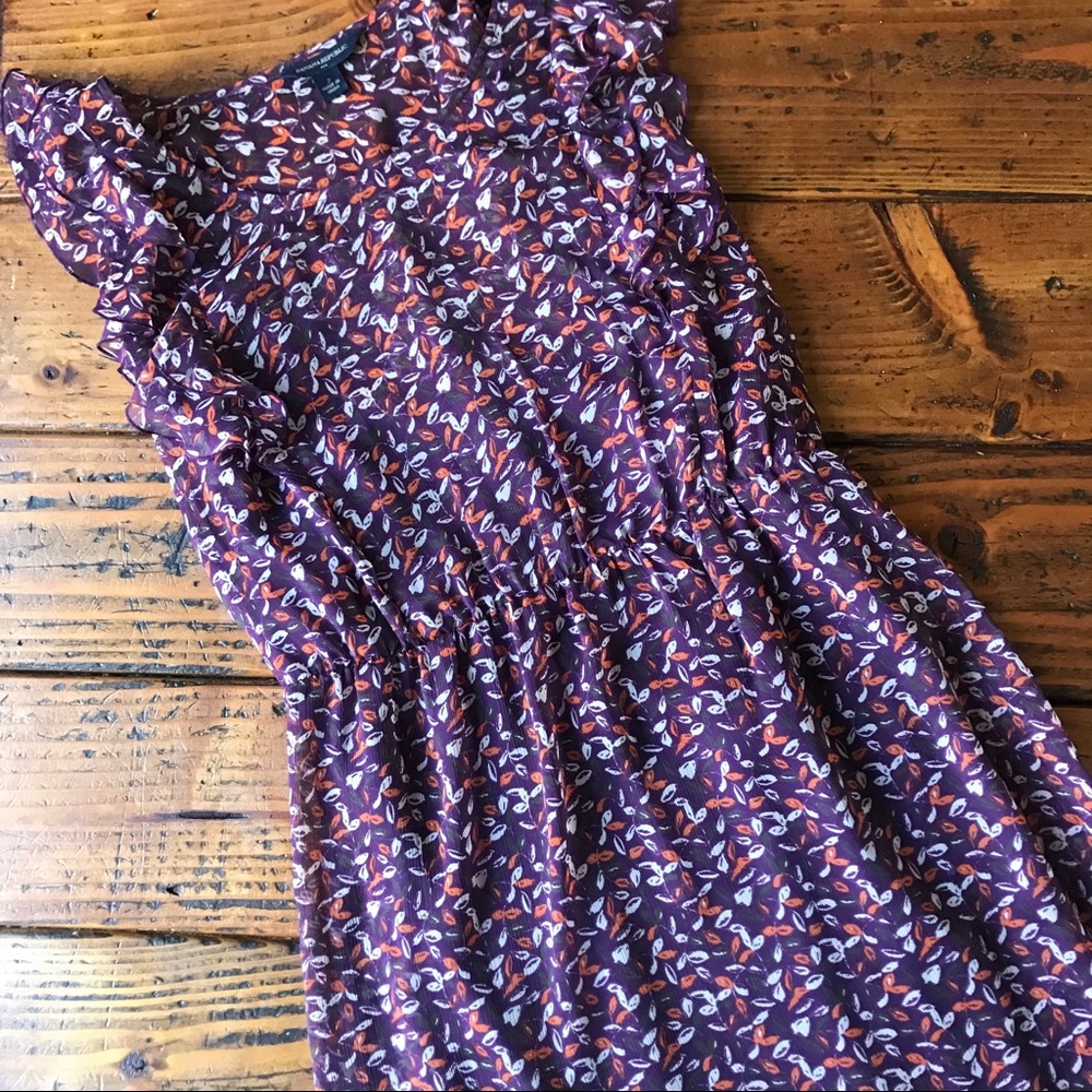 Banana Republic flutter sleeve sundress